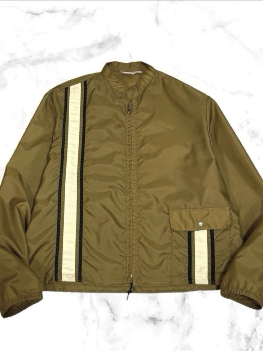 Vintage Shanhouse Weather Winners 60s/70s nylon racing windbreaker jacket Sz L